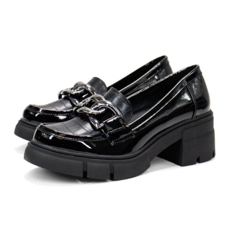 Patrizia Women Braixen Lug Sole Synthetic Loafer